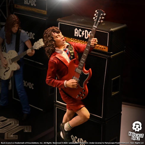 Knucklebonz AC/DC Rock Iconz Angus Young III Statue